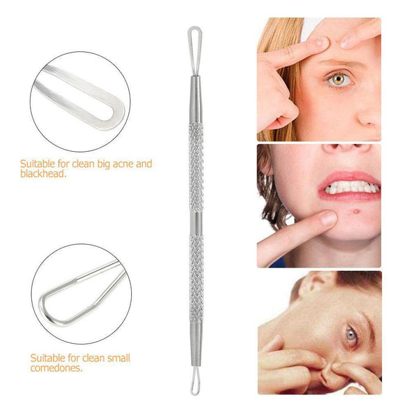 BLACKHEAD AND COMEDONE ACNE EXTRACTOR / 2PCS